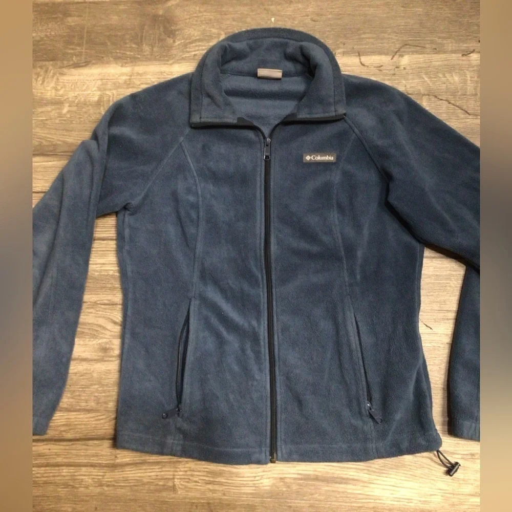 Columbia Men's Zip-Up Navy Sweater